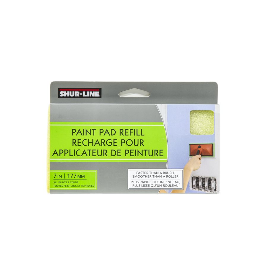 WOTEG Peintre de Bords | Applicateur de Tampon de Peinture avec 2 tampons  de retouche - Tampon de Peinture pour Bords de Murs, applicateur de Tampon