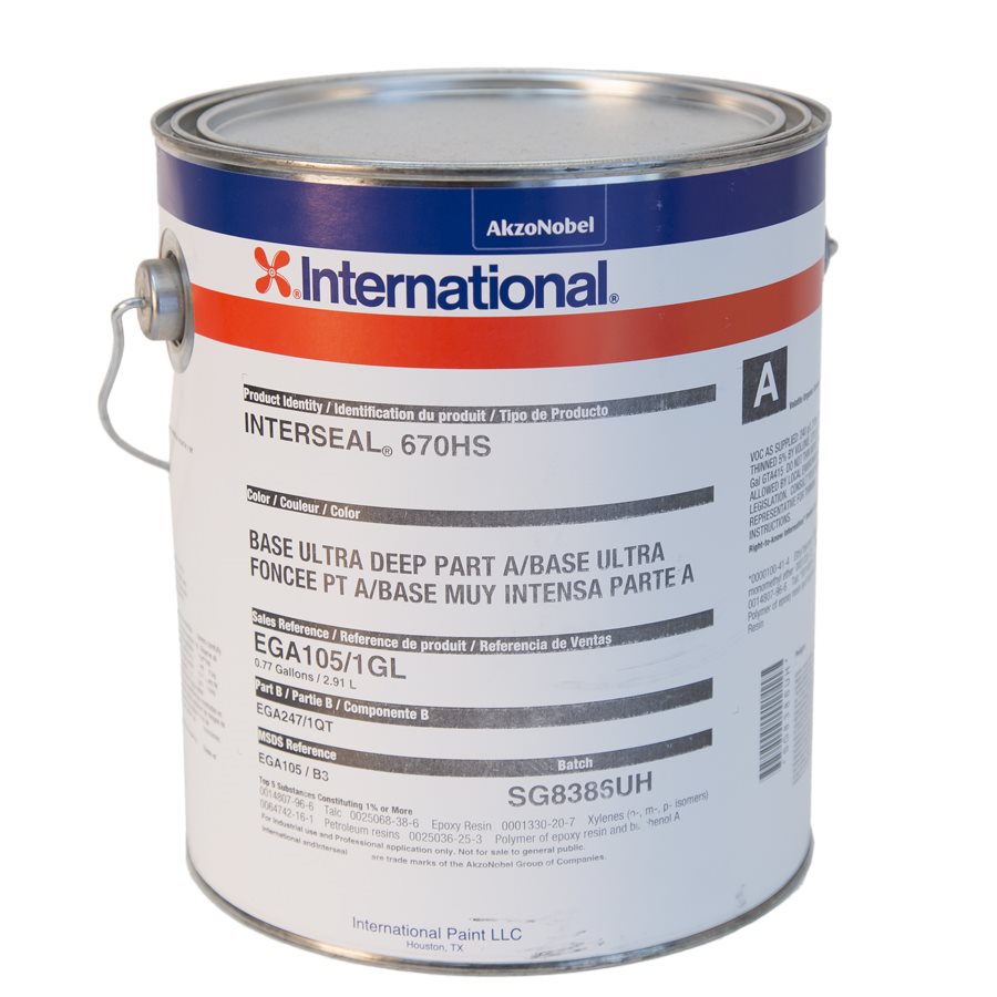 INTERSEAL 670HS - COULEUR FONCÉE - 3,21L (2.91L + COLORATION) (5.63 :1)